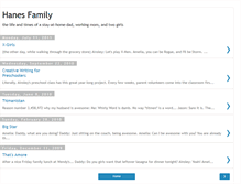 Tablet Screenshot of hanes-family.blogspot.com