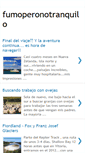 Mobile Screenshot of fumoperonotranquilo.blogspot.com