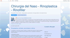 Desktop Screenshot of chirurgiadelnaso.blogspot.com