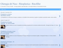 Tablet Screenshot of chirurgiadelnaso.blogspot.com