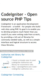 Mobile Screenshot of codeignitertips.blogspot.com