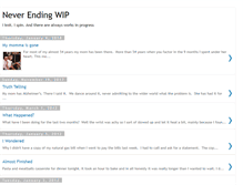 Tablet Screenshot of neverendingwip.blogspot.com