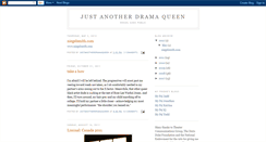 Desktop Screenshot of anotherdramaqueen.blogspot.com