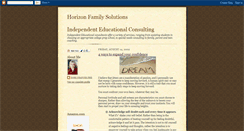 Desktop Screenshot of horizoneducationalconsulting.blogspot.com