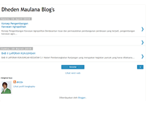 Tablet Screenshot of dhedenmaulana.blogspot.com