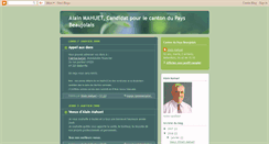 Desktop Screenshot of alainmahuet.blogspot.com