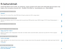 Tablet Screenshot of fk-baiturrahmah.blogspot.com