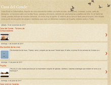 Tablet Screenshot of casadelconde.blogspot.com