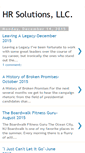 Mobile Screenshot of hrsolutions-llc.blogspot.com