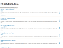 Tablet Screenshot of hrsolutions-llc.blogspot.com