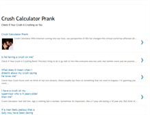 Tablet Screenshot of crushcalculatorprank.blogspot.com