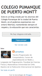 Mobile Screenshot of colegiopumanque.blogspot.com