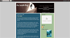 Desktop Screenshot of insideflap.blogspot.com