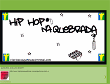 Tablet Screenshot of hiphopnaquebrada.blogspot.com