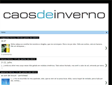 Tablet Screenshot of caosdeinverno.blogspot.com