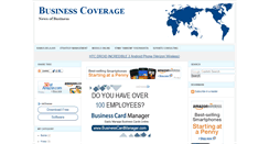 Desktop Screenshot of businesscoverage.blogspot.com