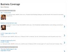 Tablet Screenshot of businesscoverage.blogspot.com