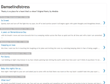 Tablet Screenshot of damselindistresspoetry.blogspot.com