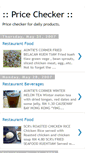Mobile Screenshot of pricechecker.blogspot.com