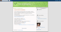 Desktop Screenshot of matematicastaller.blogspot.com