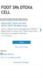 Mobile Screenshot of footspadtoxacell-zozo.blogspot.com