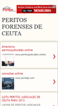 Mobile Screenshot of peritos-judiciales-ceuta.blogspot.com