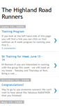 Mobile Screenshot of highlandroadrunners.blogspot.com