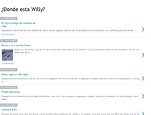 Tablet Screenshot of donde-esta-willy.blogspot.com