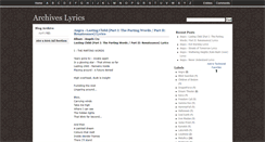 Desktop Screenshot of mistake-lyrics.blogspot.com