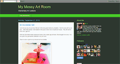 Desktop Screenshot of mymessyartroom.blogspot.com