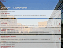 Tablet Screenshot of civil-apontamentos.blogspot.com