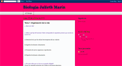 Desktop Screenshot of biologia-julieth.blogspot.com