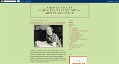 Desktop Screenshot of amanda-jacobs.blogspot.com