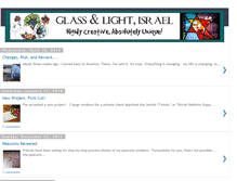 Tablet Screenshot of glassandlight.blogspot.com