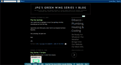 Desktop Screenshot of greenwingart.blogspot.com