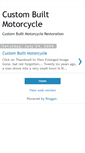 Mobile Screenshot of custom-built-motorcycle.blogspot.com