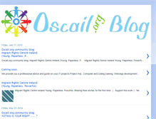 Tablet Screenshot of oscailblog.blogspot.com
