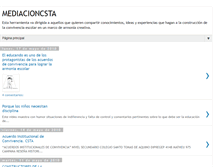 Tablet Screenshot of mediacioncsta.blogspot.com