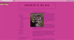 Desktop Screenshot of ingridsinblog.blogspot.com