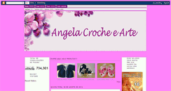 Desktop Screenshot of angelacrocheearte.blogspot.com