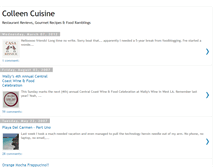 Tablet Screenshot of colleencuisine.blogspot.com