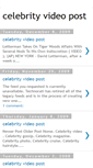 Mobile Screenshot of celebrityvideopost.blogspot.com