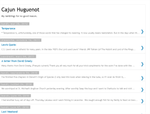 Tablet Screenshot of cajunhuguenot.blogspot.com