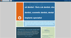 Desktop Screenshot of dental-focus.blogspot.com