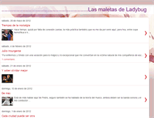 Tablet Screenshot of ladybuginred.blogspot.com
