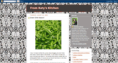 Desktop Screenshot of fromkatyskitchen.blogspot.com