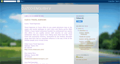 Desktop Screenshot of cuzcoenglish5.blogspot.com