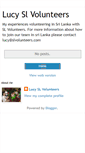 Mobile Screenshot of lucyslvolunteers.blogspot.com