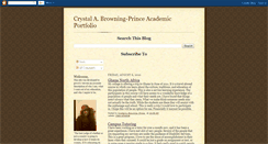 Desktop Screenshot of crystal-a-browning-prince-academic-p.blogspot.com