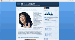 Desktop Screenshot of ddhh-arequipa.blogspot.com